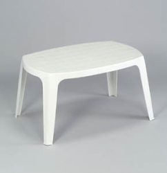 Zahradní plastový stůl MITO bílý