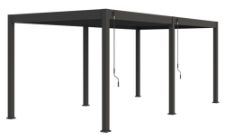 Bioklimatická pergola INTRO PLUS 6x3 m, hliník - volně stojící