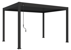 Bioklimatická pergola INTRO NEO 4x3 m, hliník - volně stojící